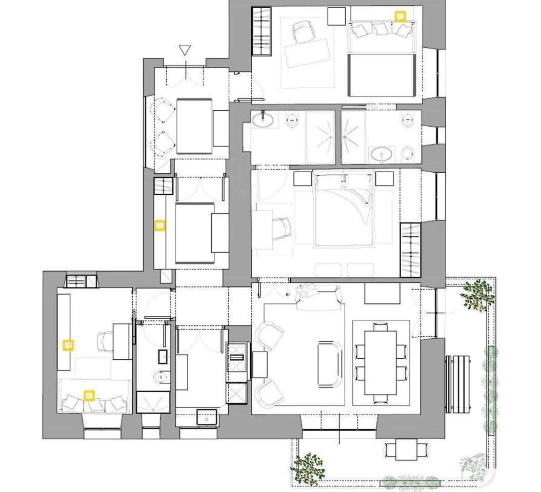 Maison et studio l'Orangerie Rome Extérieur photo